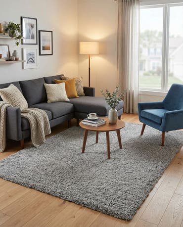  6' 9 x 10' Zermatt Shag Rug