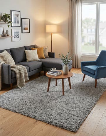 6' 9 x 10' Zermatt Shag Rug
