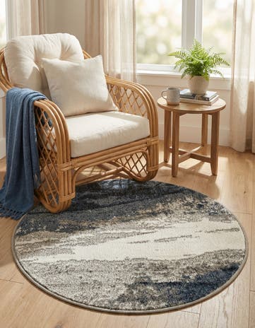 3' x 3' Oslo Round Rug