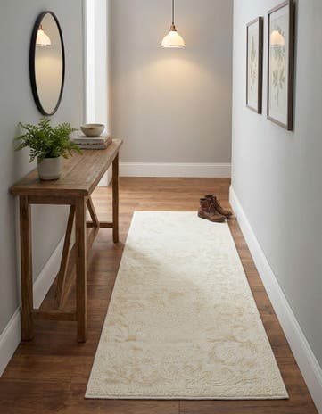 Ivory Finsbury Runner Rug