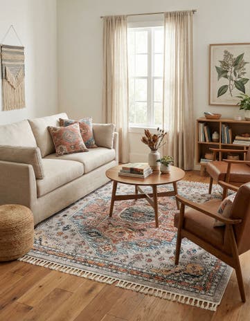 Gray Aramis Square Rug