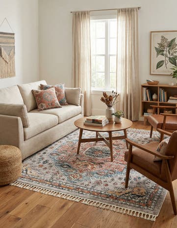Gray Aramis Square Rug