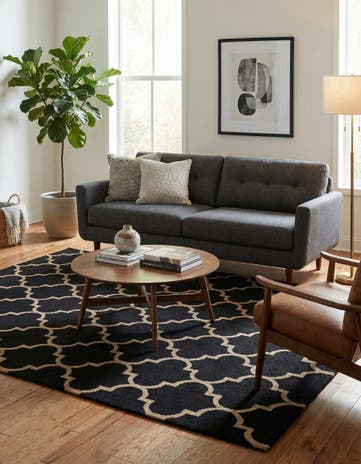 5' x 8' Luna Wool Rug