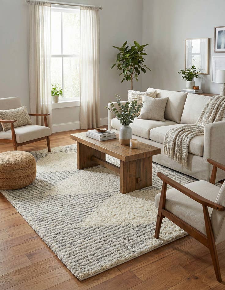 Detail image of 8' x 10' Infinity Shag Rug