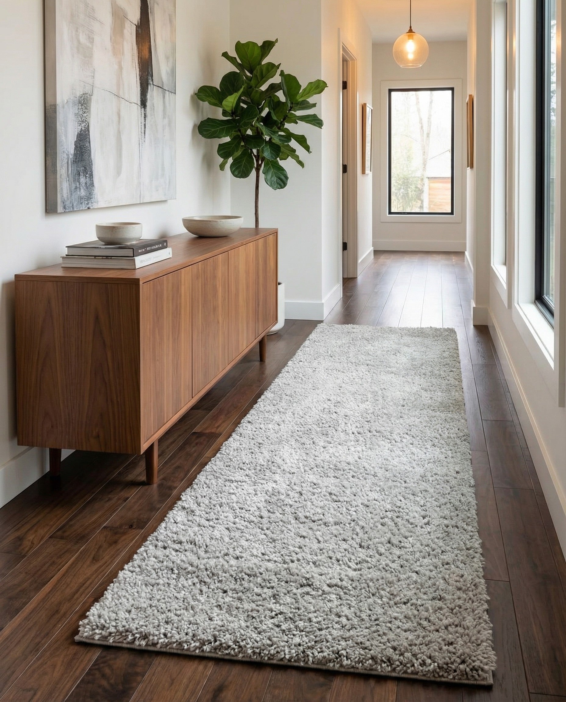  2' 6 x 19' 8 Everyday Shag Runner Rug