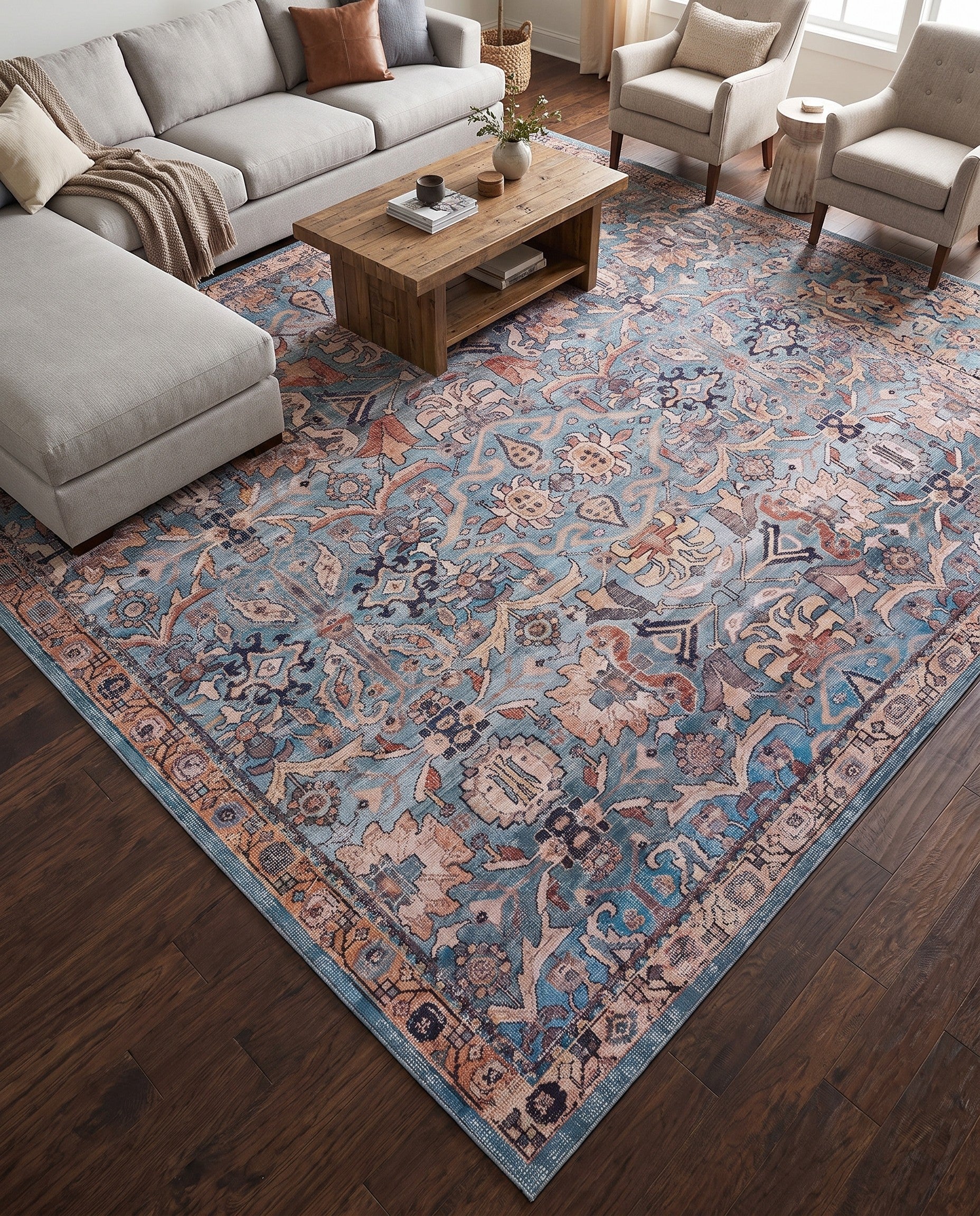 10' 6 x 10' 6 Nostalgia Square Rug