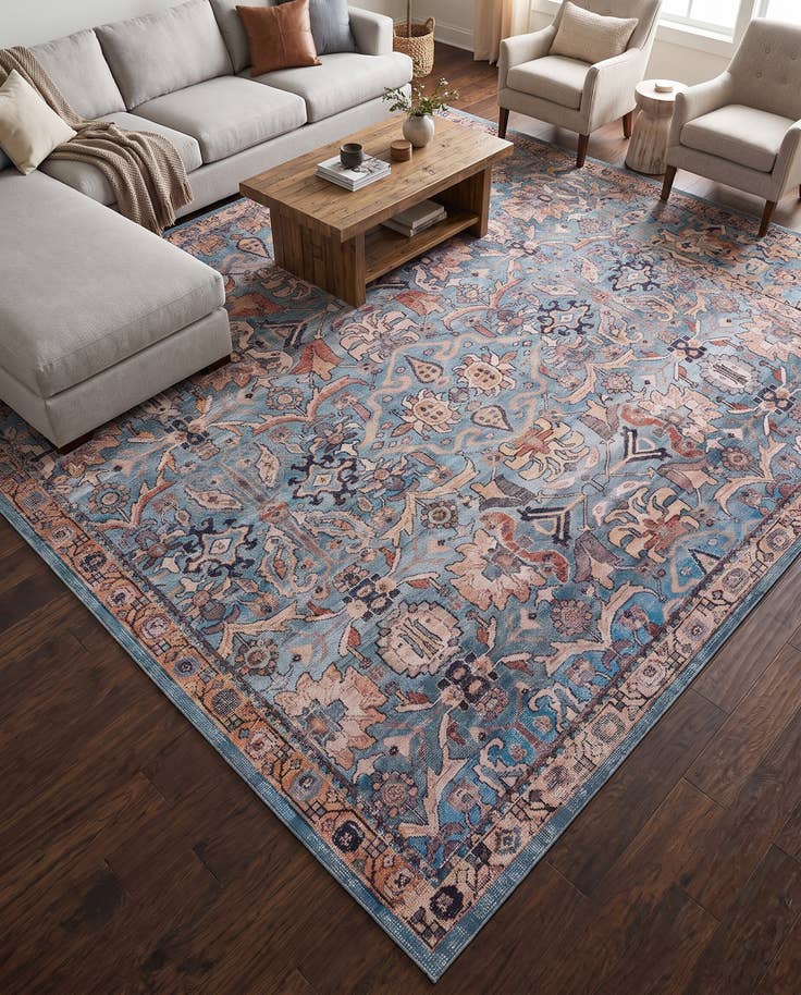 Detailansicht von 320cm x 320cm Nostalgia Quadrat Teppich