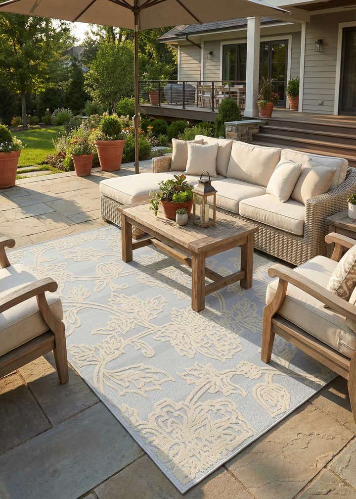 9' x 12' Easy-Clean Aruba Indoor / Outdoor Rug