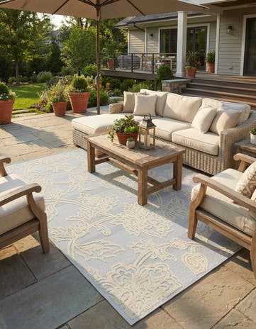 9' x 12' Easy-Clean Aruba Indoor / Outdoor Rug