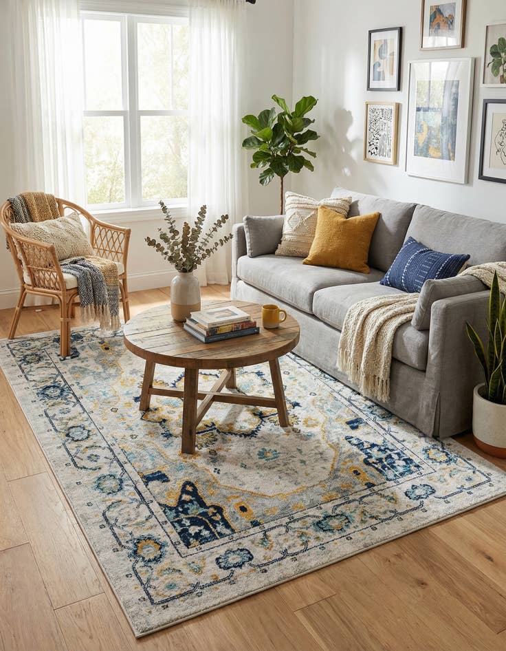 Detail image of 6' x 9' Madeline Vintage Rug