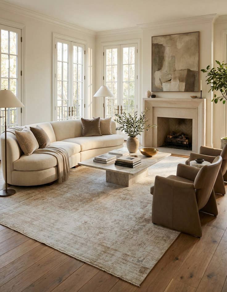 Detail image of 8' 3 x 12' 3 Hand Knotted Ultra Vintage Persian Wool Rug