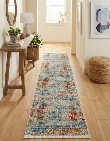 2' 7 x 12' Santiago Runner Rug