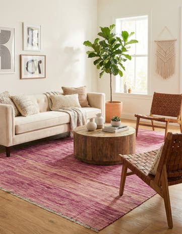5' x 6' 7 Hand Woven Kilim Modern Wool Rug