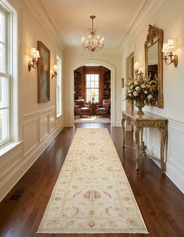 2' 8 x 13' 1 Kaizar Wool Runner Rug
