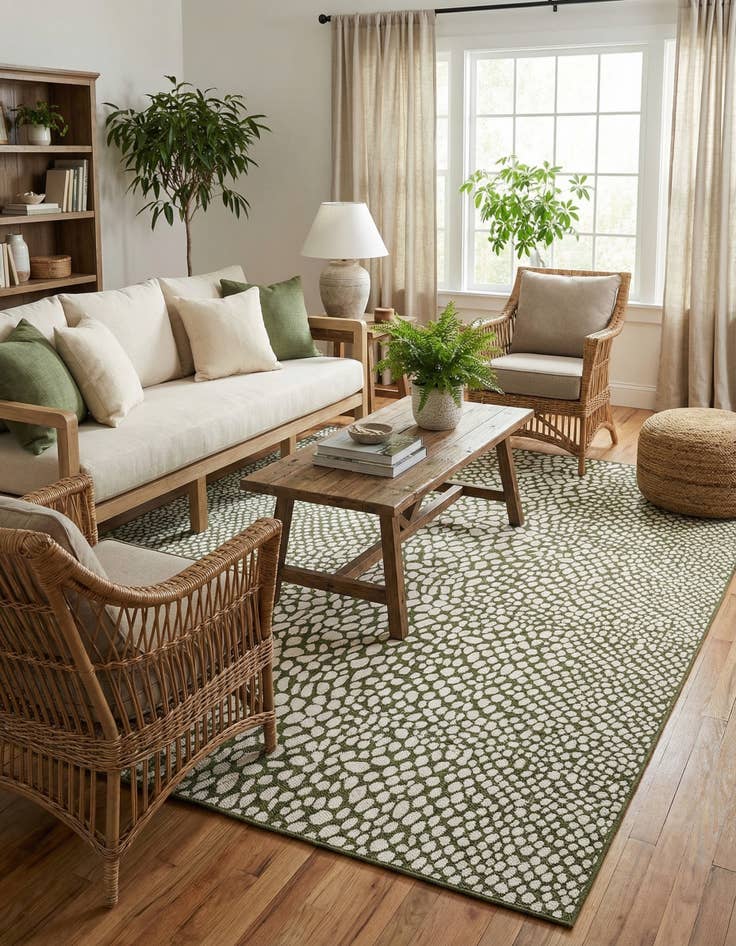 Detail image of 9' x 12'  Washable Jill Zarin Cape Town Indoor / Outdoor Rug