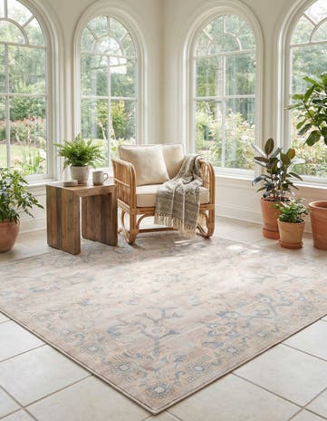 8' x 8' Victoria Square Rug