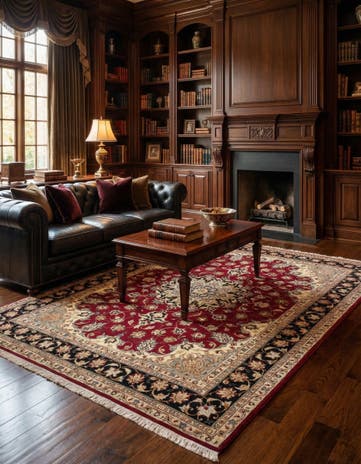 5' 1 x 6' 7 Tabriz Rug
