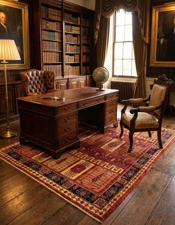 5' 7 x 6' 11 Kashkuli Rug