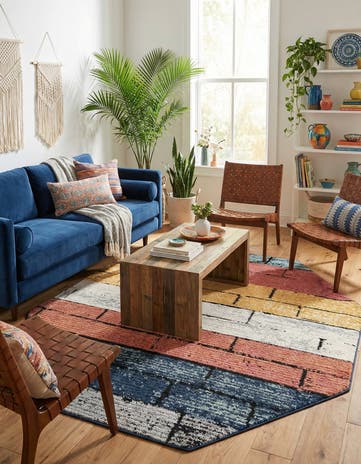 7' 10 x 7' 10 Tagine Octagon Rug
