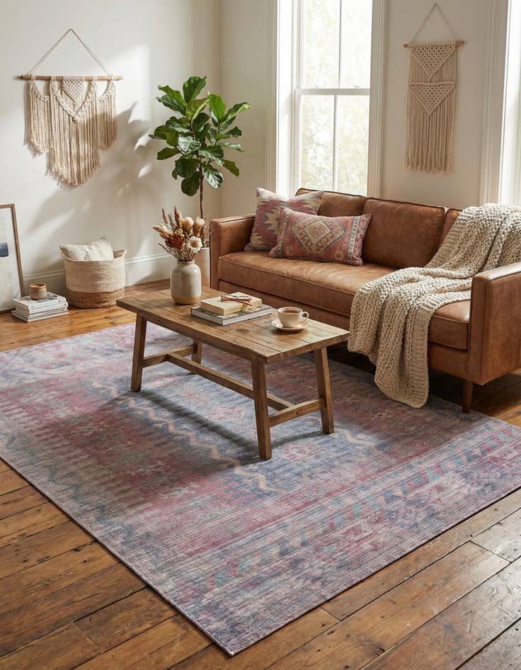 Detail image of  7' 10 x 10'  Washable Sisu Rug