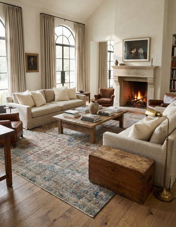9' 7 x 12' 10 Hand Knotted Ultra Vintage Persian Wool Rug