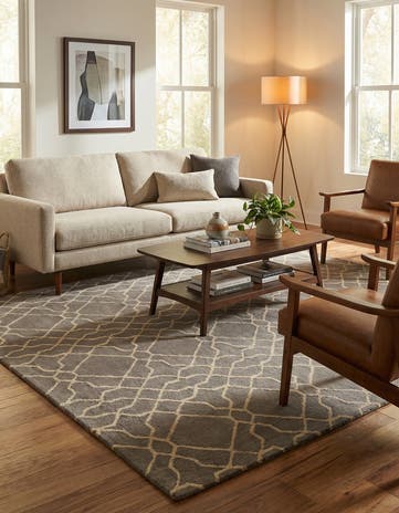 5' 1 x 8' Luna Wool Rug
