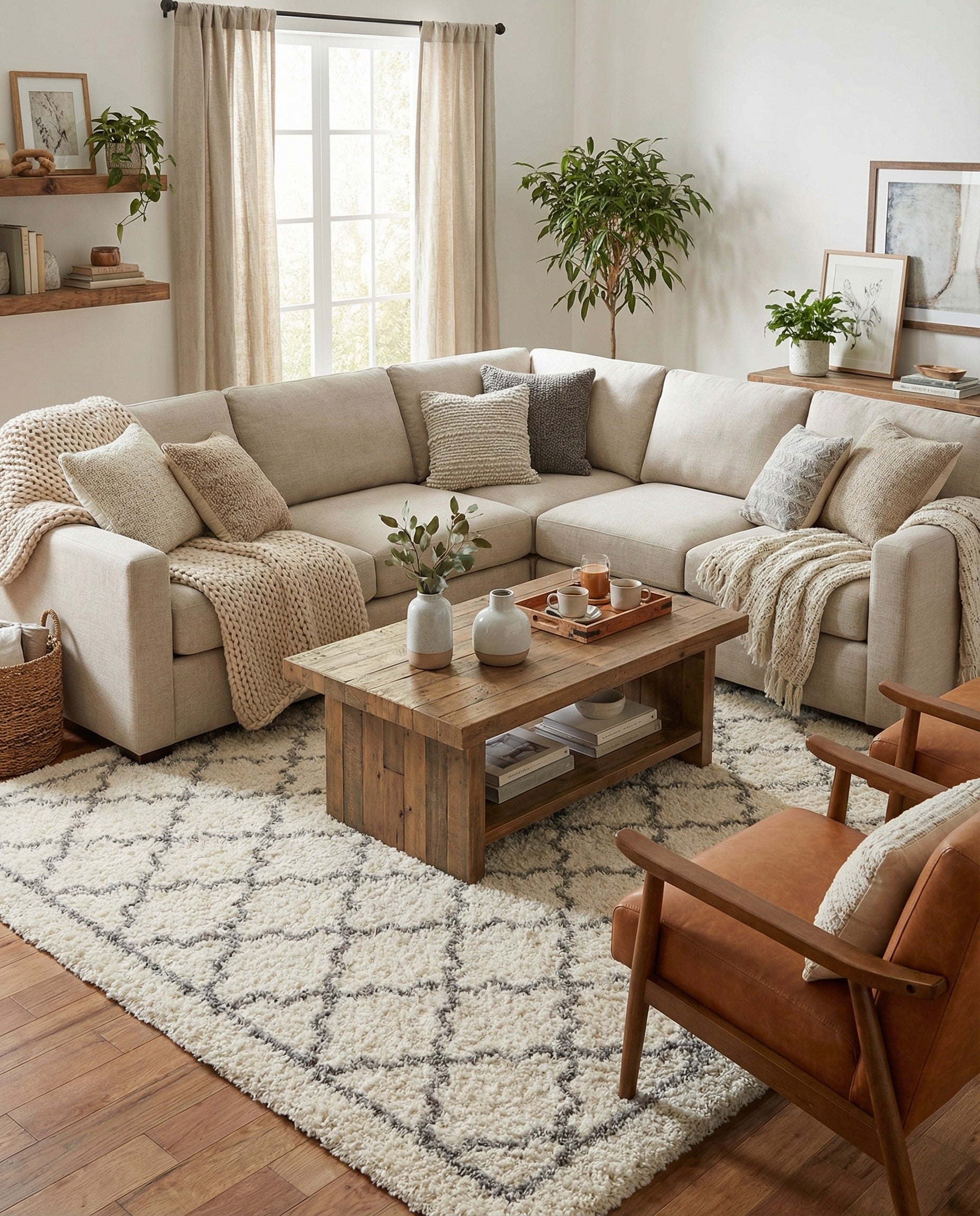  10' x 14' Infinity Shag Rug