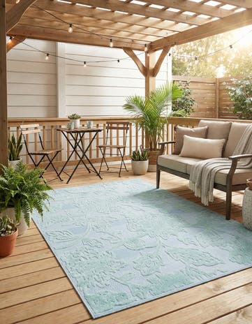 6' x 9' Easy-Clean Aruba Indoor / Outdoor Rug