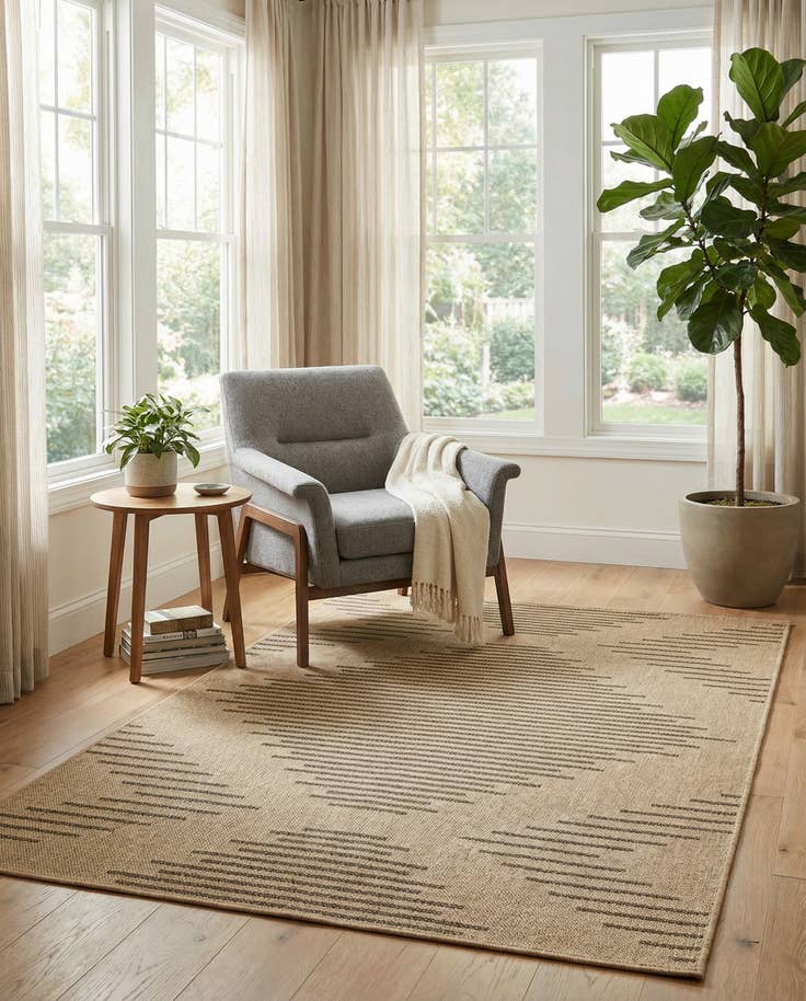 Detail image of 4' 3 x 6' Dunes Rug