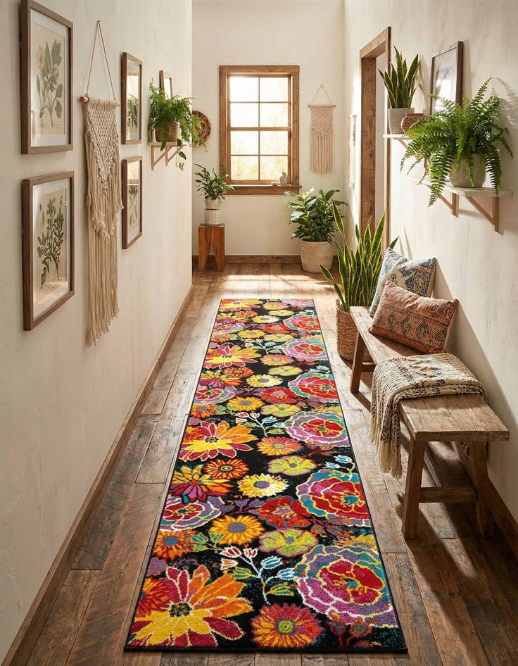 Detail image of 2' 7 x 13' Florence Runner Rug