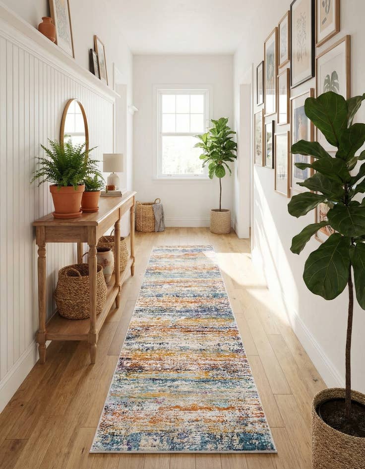 Detail image of 2' 7 x 9' 10 Malibu Runner Rug