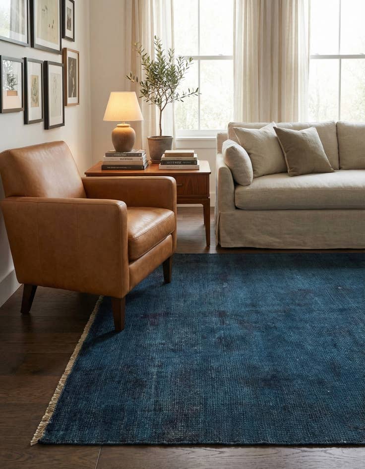 Detail image of 3' 1 x 5' 2  Hand Knotted Ultra Vintage Persian Wool Rug