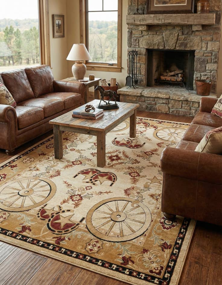 Detail image of 10' x 14' Pioneer Rug