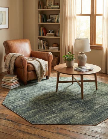 5' x 5' Asha Octagon Rug
