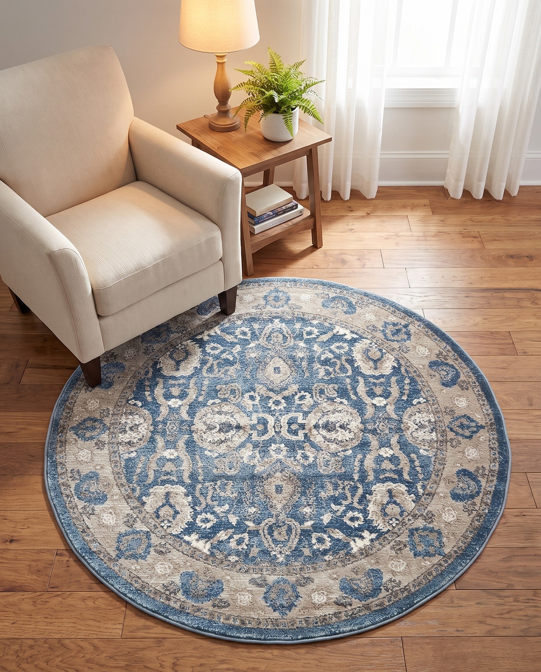4' x 4' Vienna Round Rug