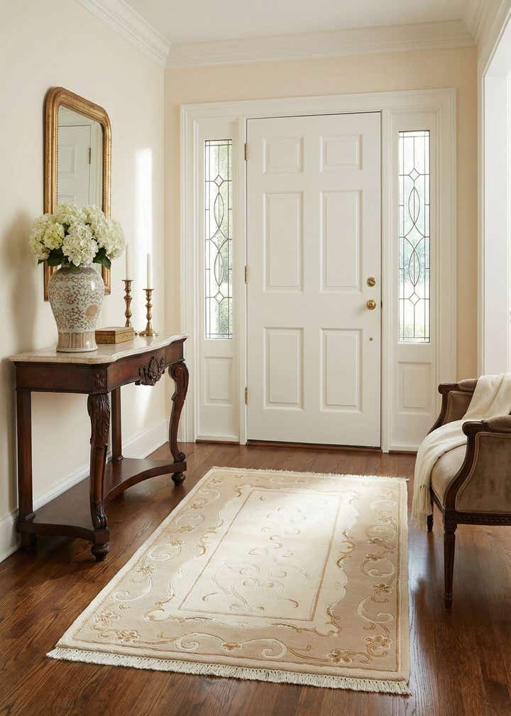 2' 8 x 4' 10 Hand Knotted Darya Wool Rug