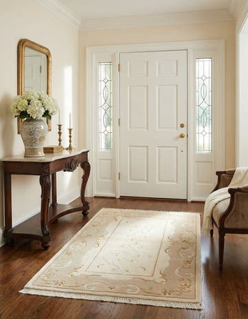 2' 8 x 4' 10 Hand Knotted Darya Wool Rug