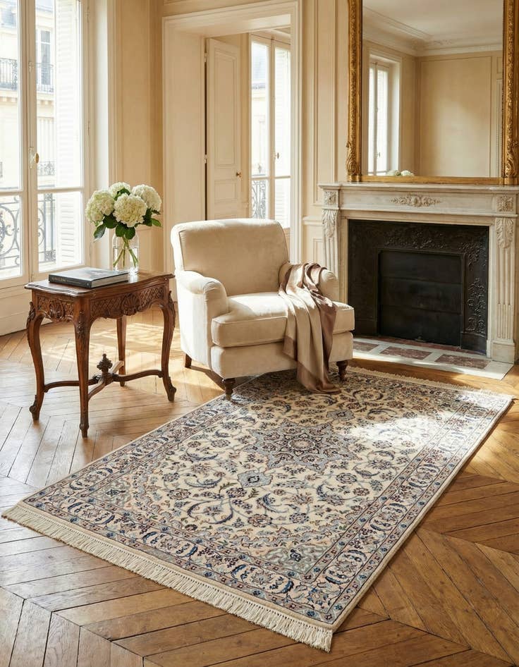 Detail image of 3' 3 x 4' 9 Nain Rug