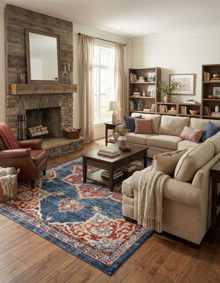 Detail image of 10' x 14' Arcadia Rug