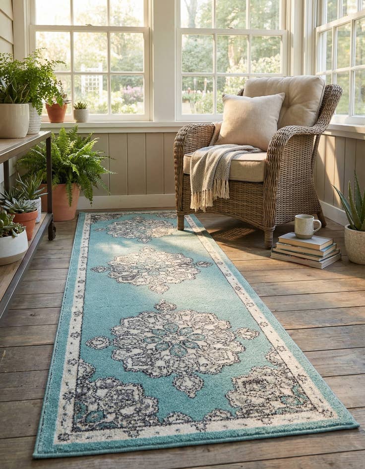 Detail image of  2' x 8' Parker Runner Rug