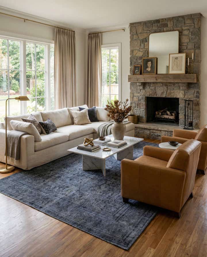 9' 1 x 12' 4 Hand Knotted Ultra Vintage Persian Wool Rug