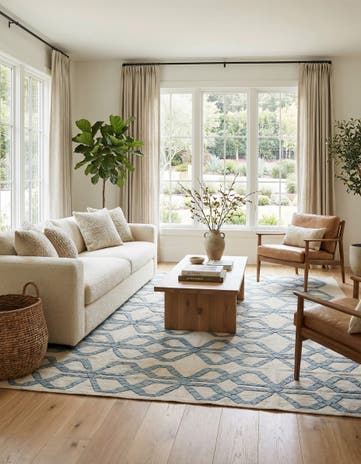 8' 5 x 9' 7 Hand Woven Kilim Modern Wool Rug