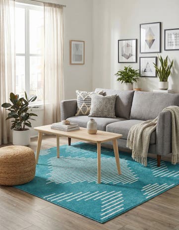 5' 3 x 5' 3 Kai Square Rug