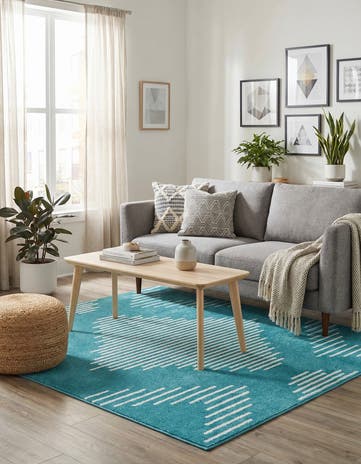 5' 3 x 5' 3 Kai Square Rug