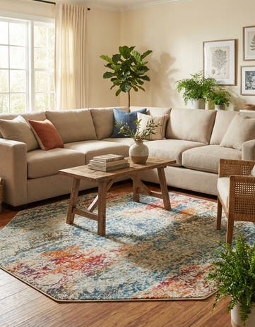 7' x 7' Santiago Octagon Rug