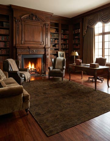 9' x 12' Kooches Yardo Rug
