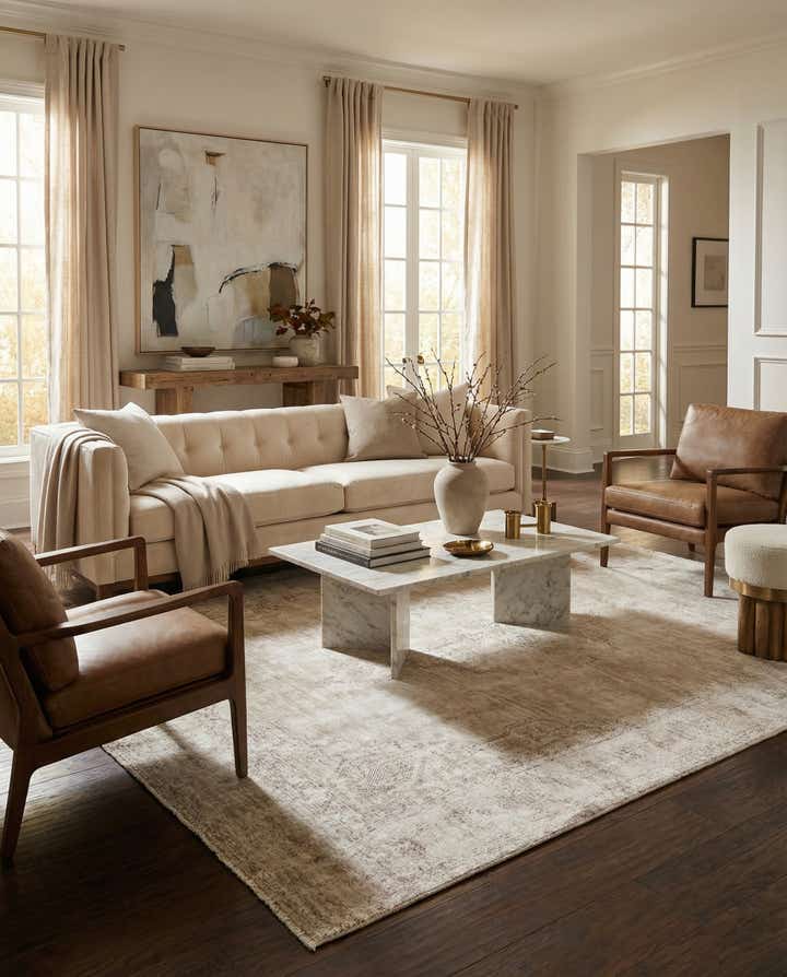 7' 8 x 10' 9 Hand Knotted Ultra Vintage Persian Wool Rug