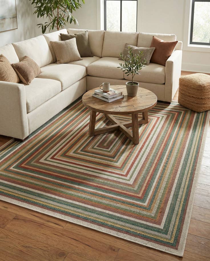 Detail image of 7' x 10' Easy-Clean Baja Indoor / Outdoor Rug