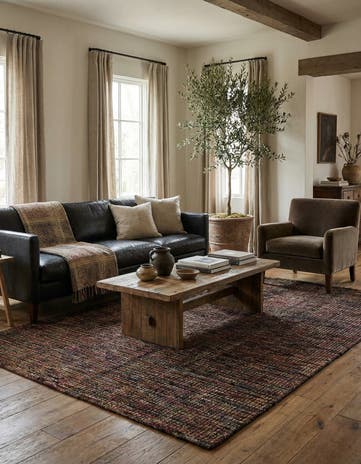 5' 5 x 7' 8 Hand Knotted Darya Wool Rug