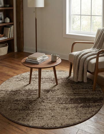 4' x 4' Angelica Round Rug